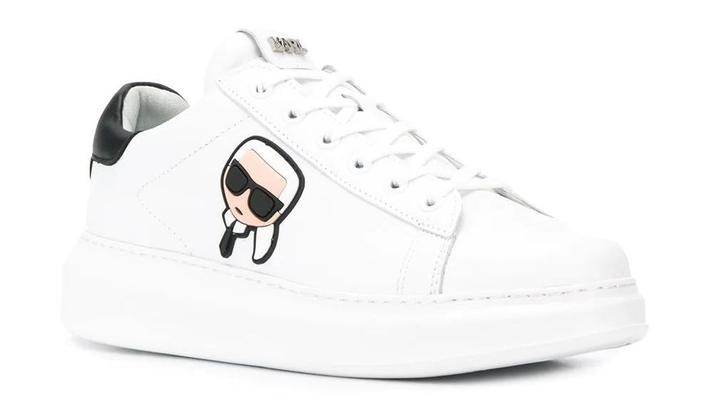 Karl Lagerfeld Kapri Ikonik leather sneakers