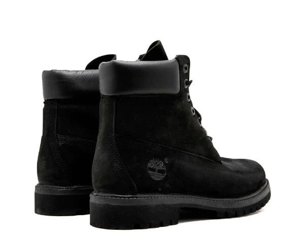 TIMBERLAND LACE-UP LEATHER BOOTS 'BLACK'