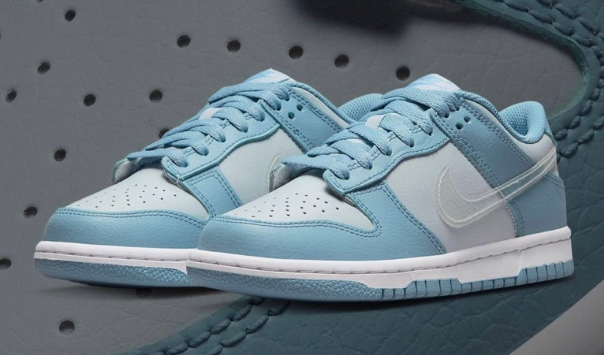 Nike Dunk Low Blue Clear Blue Swoosh