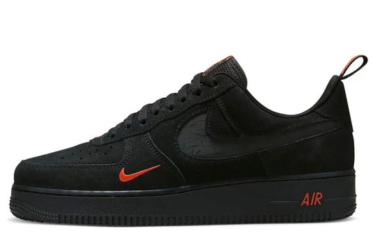 Nike Air Force 1 Low '07 LV8 'Multi-Swoosh Black Crimson' DZ4514-001