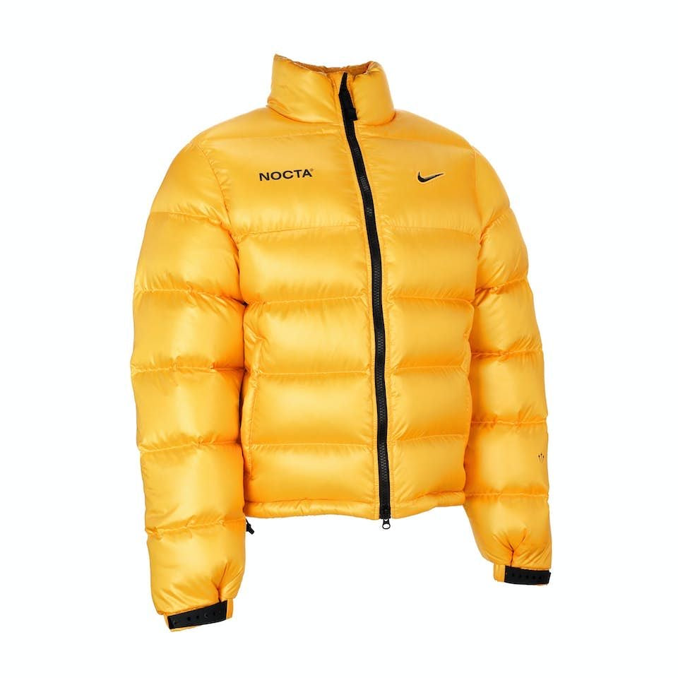 Nike x NOCTA Sunset Puffer Jacket Yellow