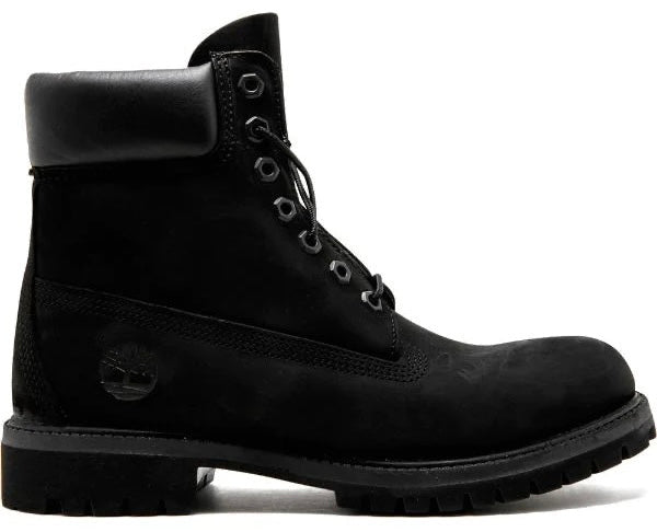TIMBERLAND LACE-UP LEATHER BOOTS 'BLACK'