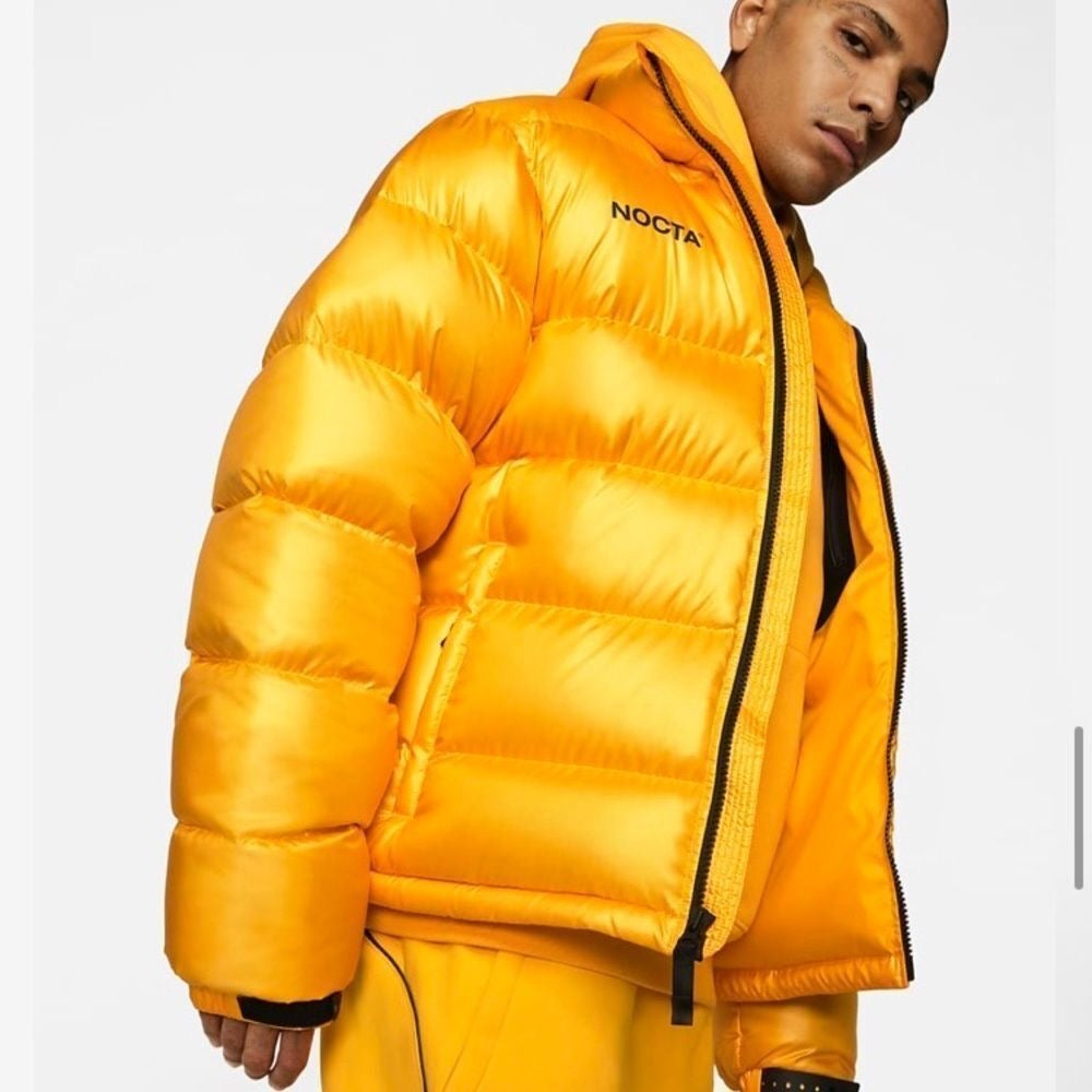 Nike x NOCTA Sunset Puffer Jacket Yellow