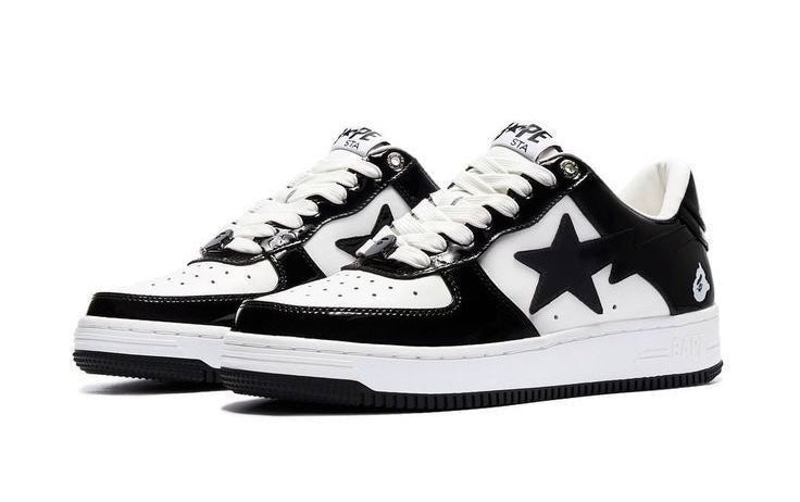 A BATHING APE Bape Sta Patent Leather