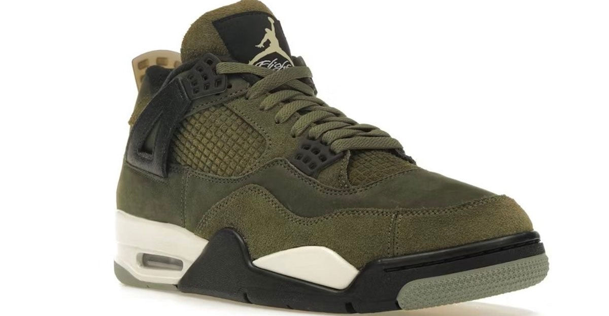 Air Jordan 4 Retro SE 'Craft - Olive' sneakers