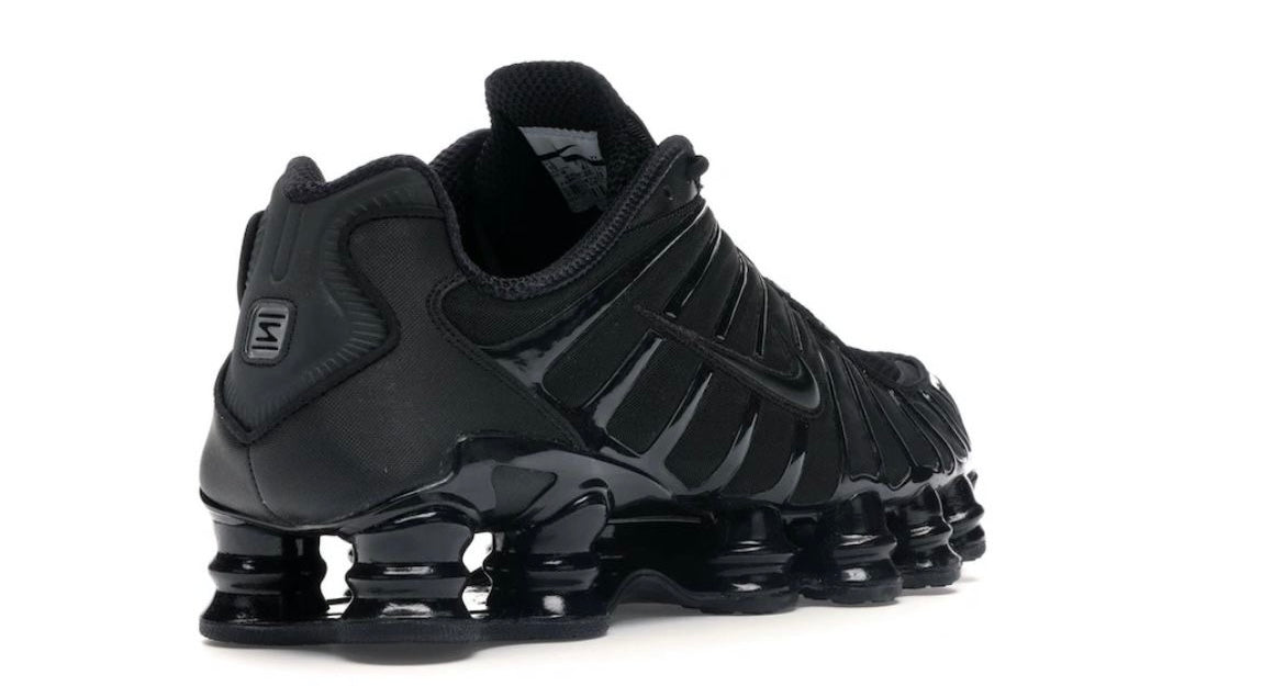 Nike Shox TL 'Triple Black' sneakers