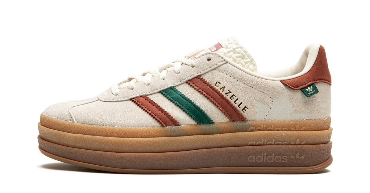 adidas GAZELLE BOLD WMNS "Cream White / Wild Sepia"