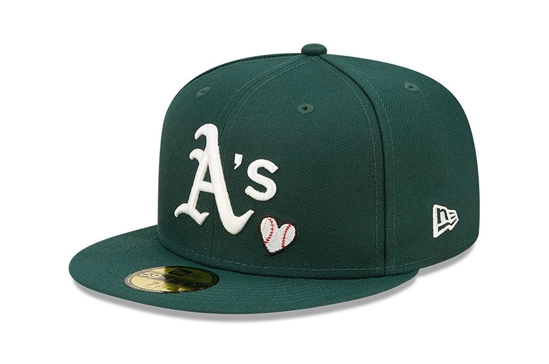 Oakland Athletics Team Heart