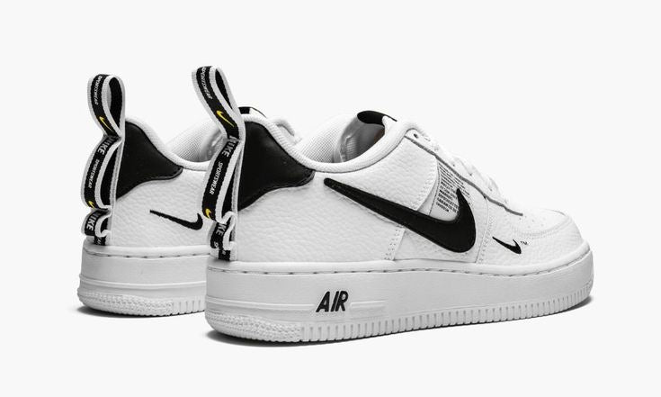 Air force one clearance low utility white black